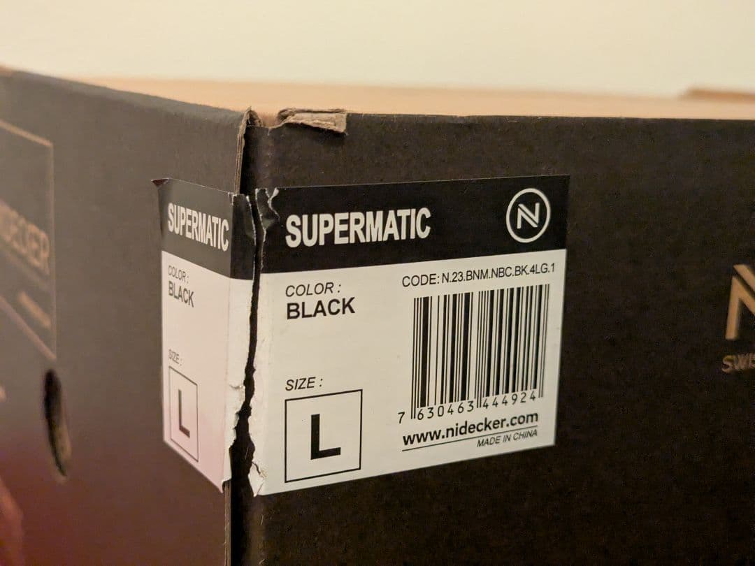 Nidecker Supermatic ビンディング ブラック Lサイズ