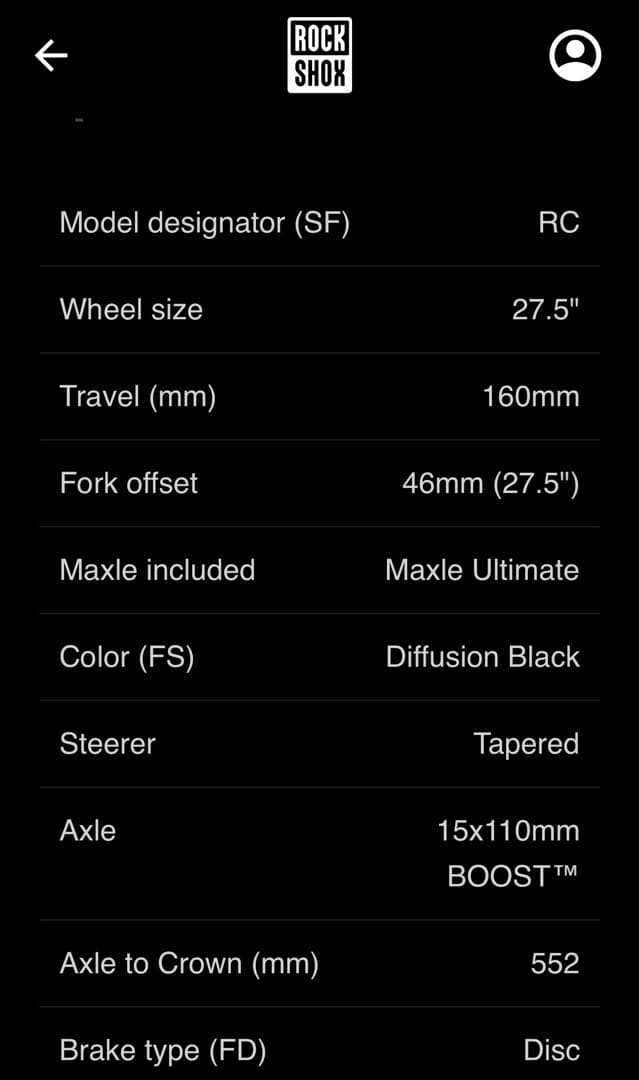 パーツ Rock shox yari rc 27.5