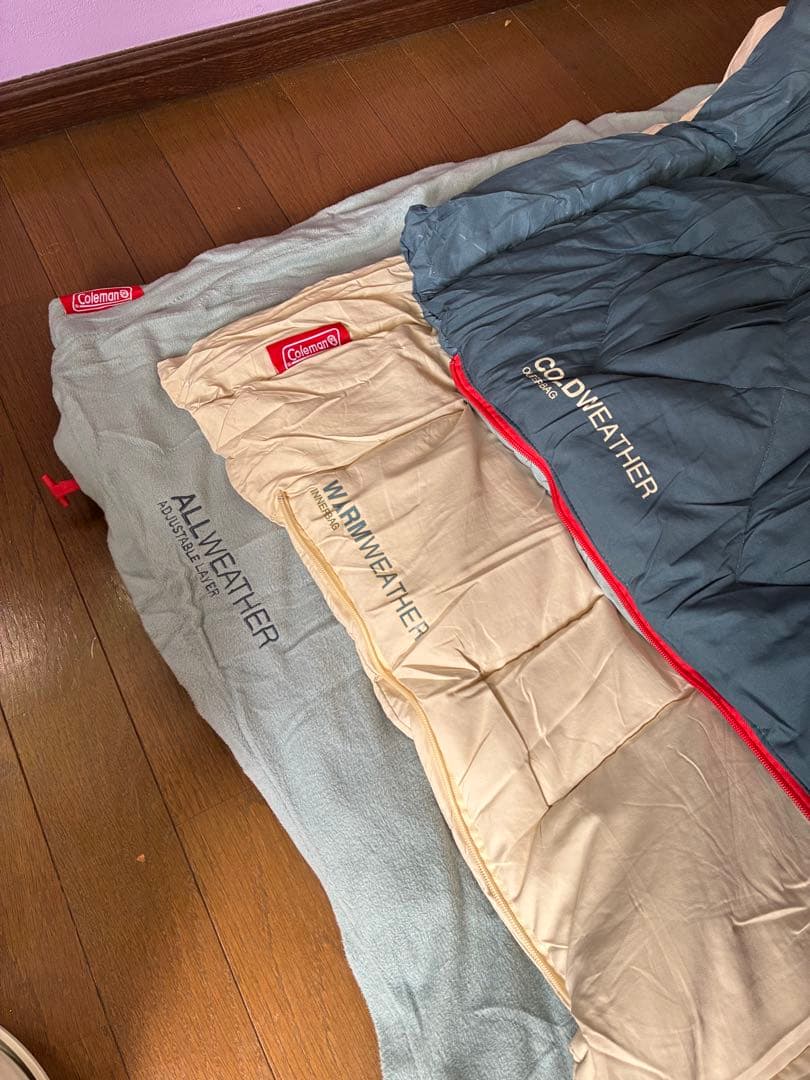 Coleman マルチレイヤースリーピングバッグ①本日特価