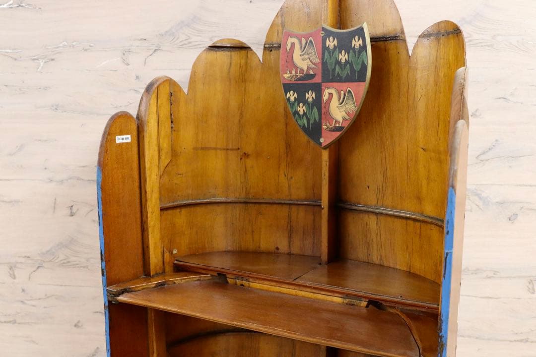 GMFH402○西洋 英国 イギリス アンティーク オブジェ ラック ボート
