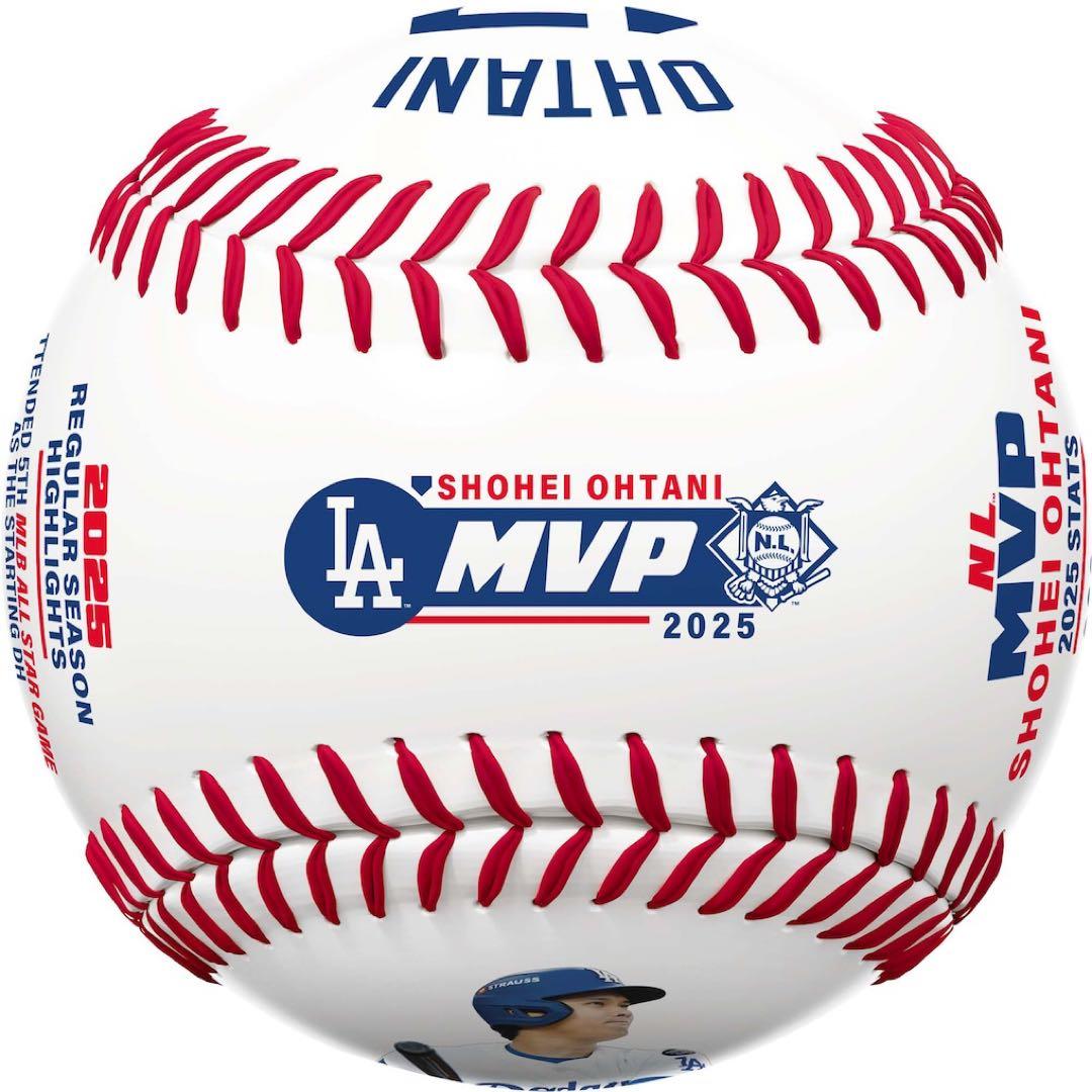 2025年 MLB ナショナルリーグ MVP受賞記念 大谷翔平選手公式記念ボール
