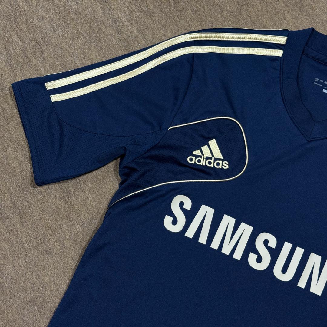 Chelsea adidas ネイビーシャツ サッカーユニフォーム ビンテージ