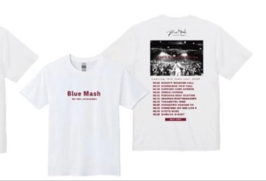 Blue Mash この街を出て ツアー限定Tシャツ レッド Lサイズ 赤
