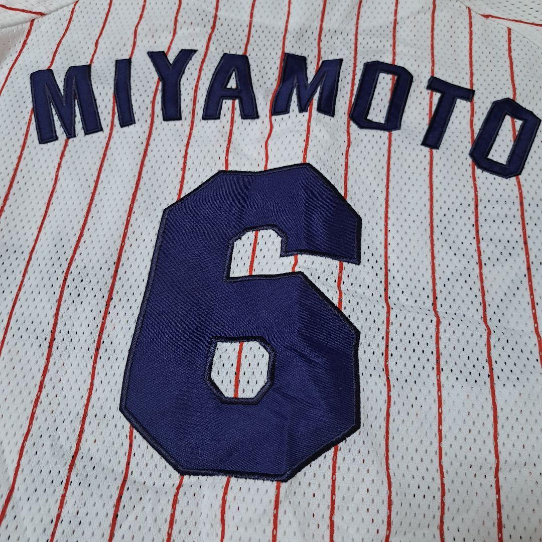東京ヤクルトスワローズ #6 宮本慎也 ユニフォーム　フリーサイズ