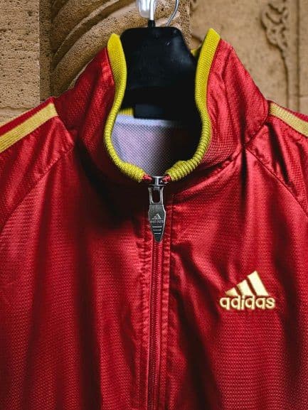 adidas ジャージ上下セット トラックジャケット メッシュ ナイロン