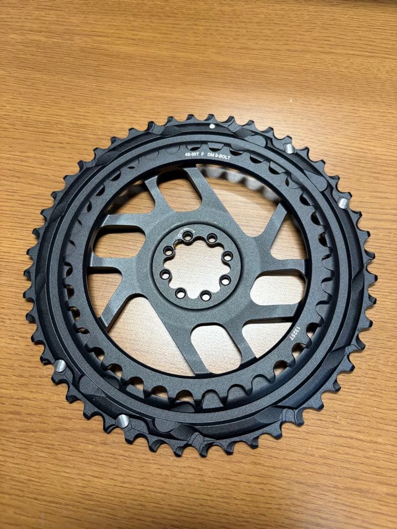 SRAM RIVAL 完成車外し品チェーンリング　48-35t