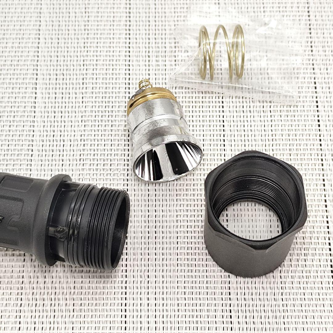 SUREFIRE G2 BK アンチロールヘッド＋Nextorch 白発光テール