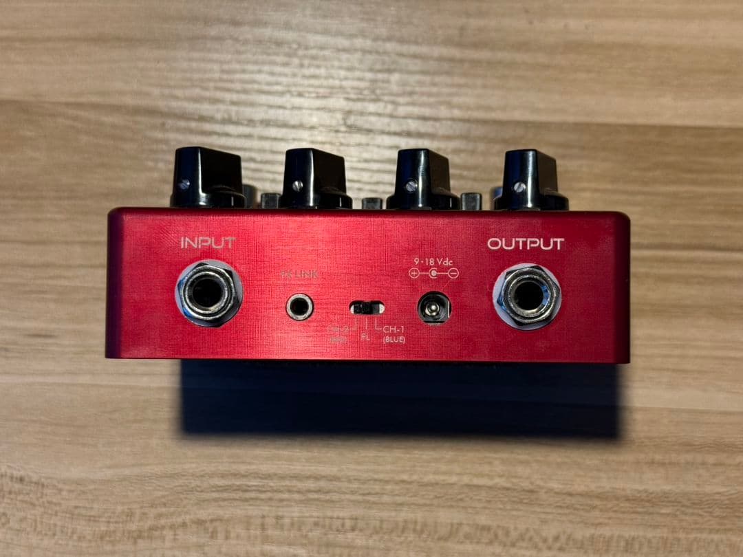Suhr Eclipse ギターエフェクター 赤