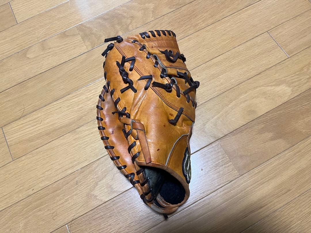 Wilson HG-953R 硬式ファーストミット　紐新品全部換え