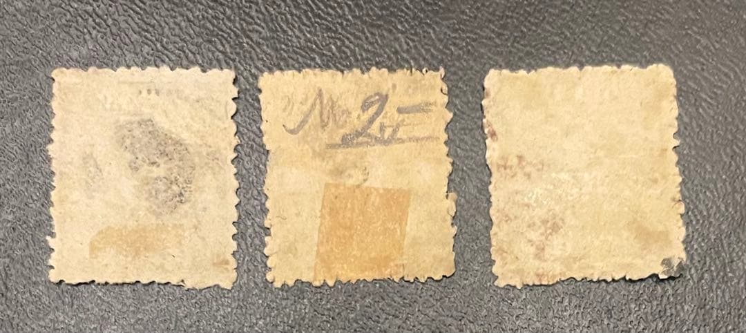 貴重！ 桜切手 一銭 3種セット 一銭 使用済み