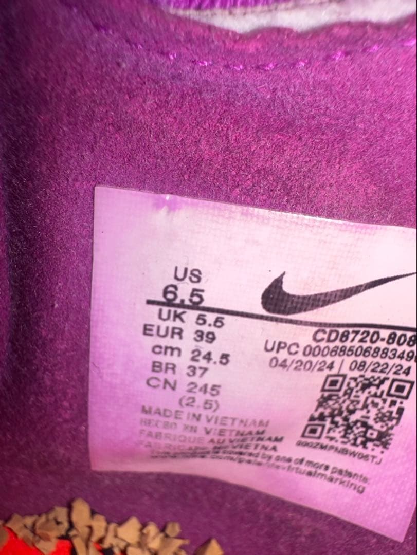 Nike Phantom サッカーシューズ 紫 収納袋付き