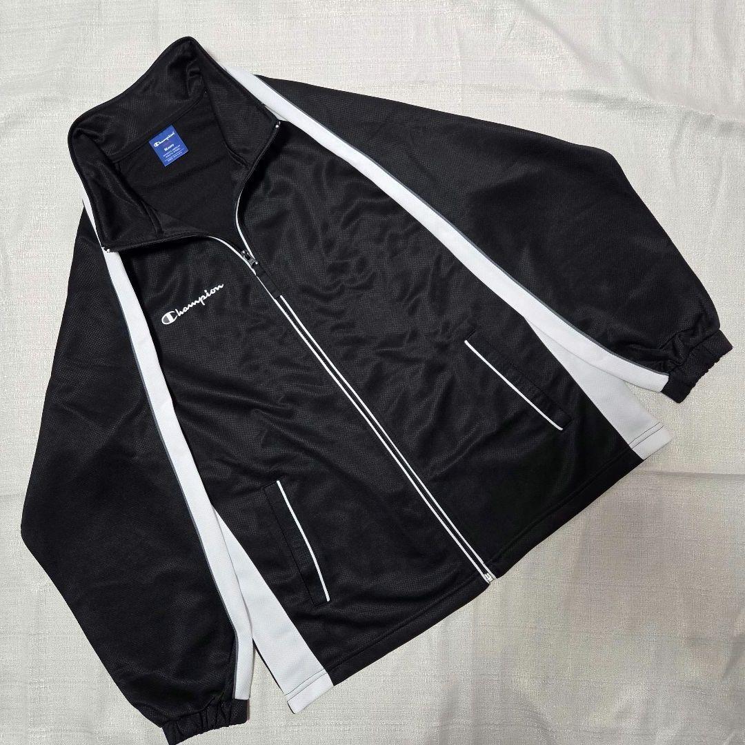 新品Championチャンピオン ジャージ上下セットアップ 黒 M