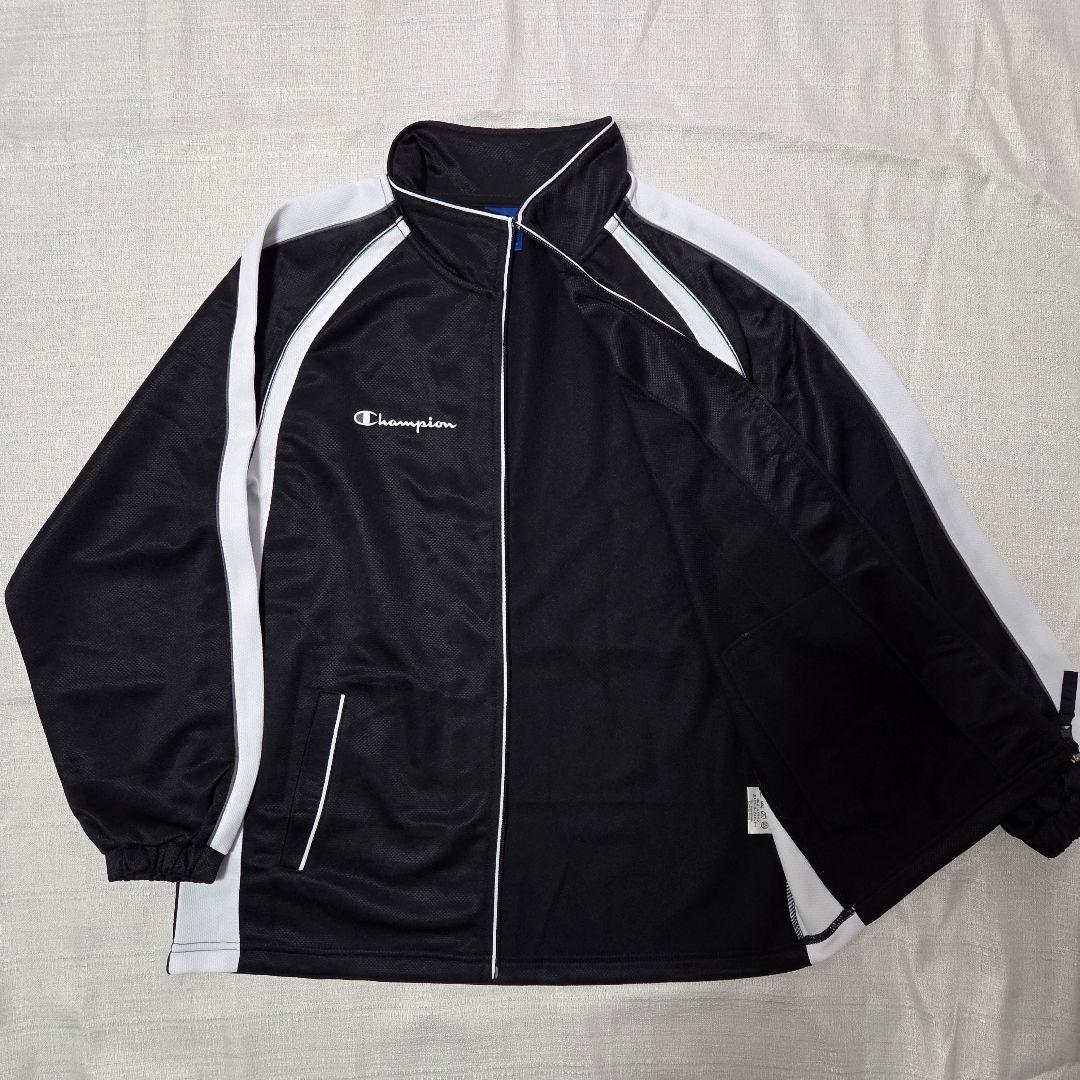 新品Championチャンピオン ジャージ上下セットアップ 黒 M