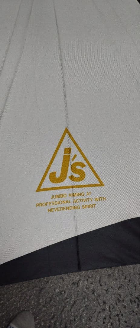 J's ゴルフ用傘 黒白ストライプ