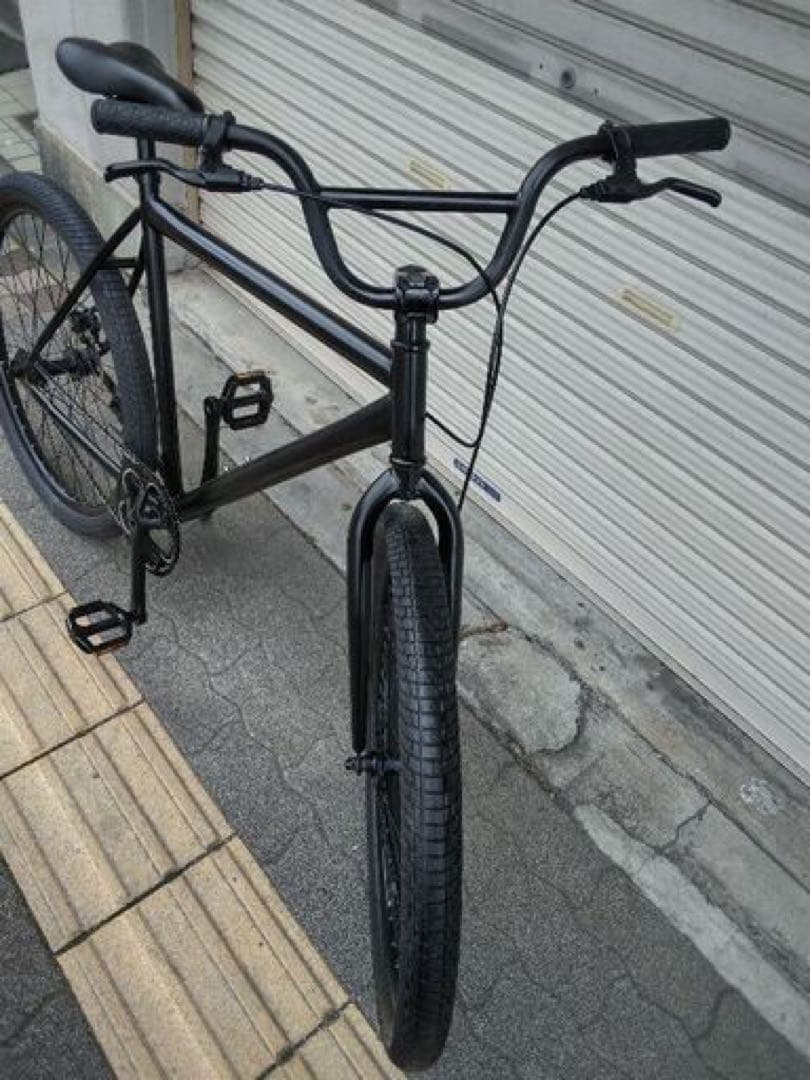 BMX風26吋 ストリートバイク シングルスピード/ディスクブレーキ