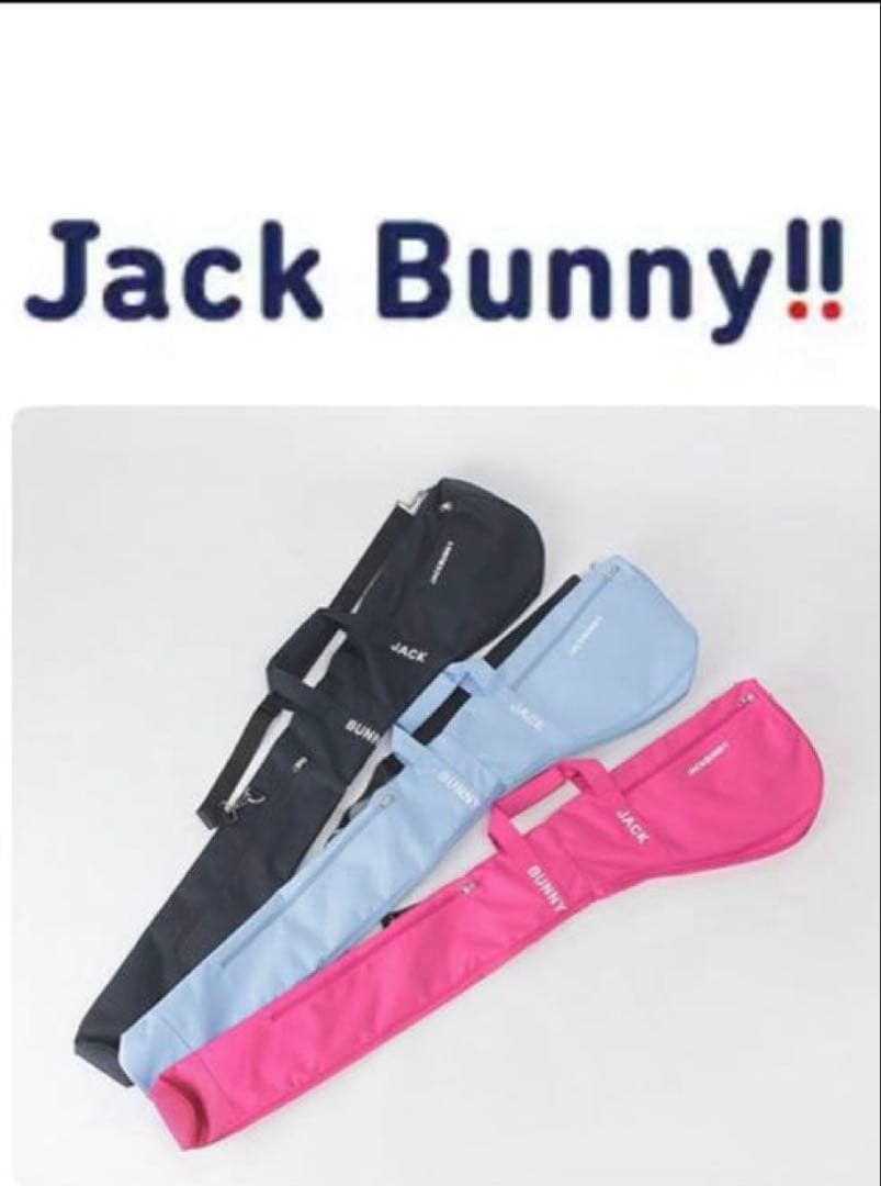 Jack Bunny!! ゴルフバッグ クラブケース　ピンク