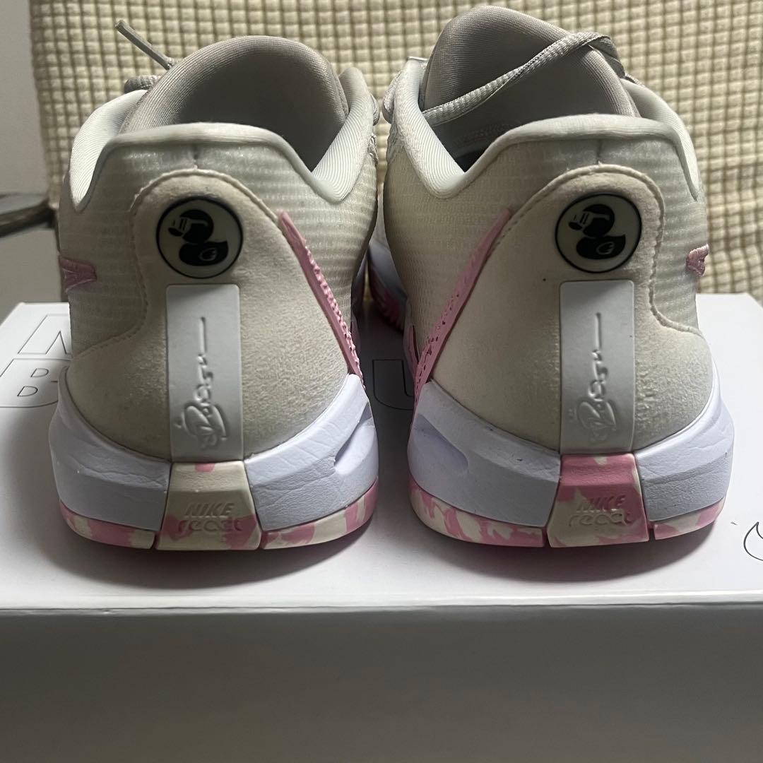 パ*イ様 Nike バスケットボールシューズ 27.5cm ホワイト/ピンク