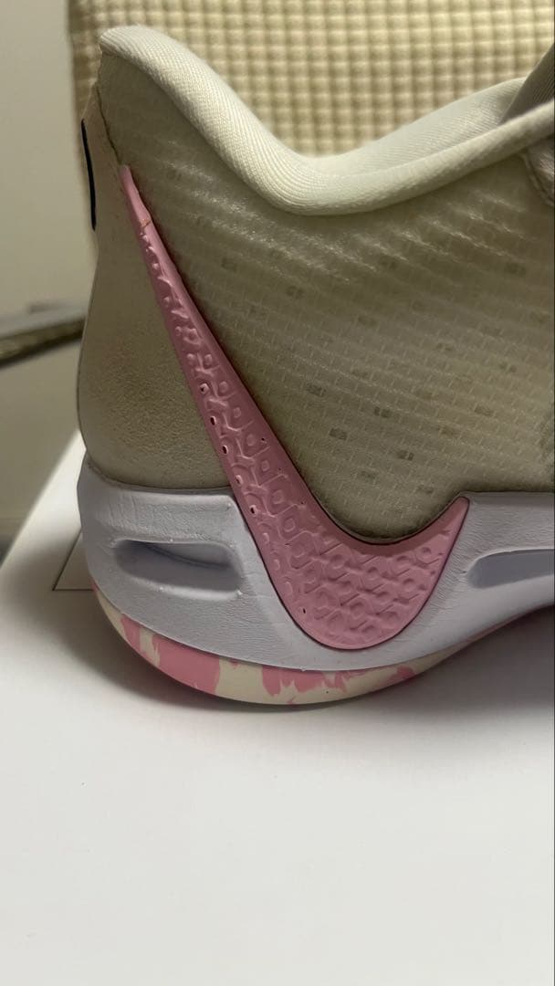 パ*イ様 Nike バスケットボールシューズ 27.5cm ホワイト/ピンク