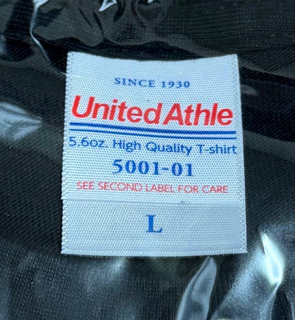 新品未開封　しのけん大食いYouTuber おにぎりTシャツ　ブラック　Lサイズ