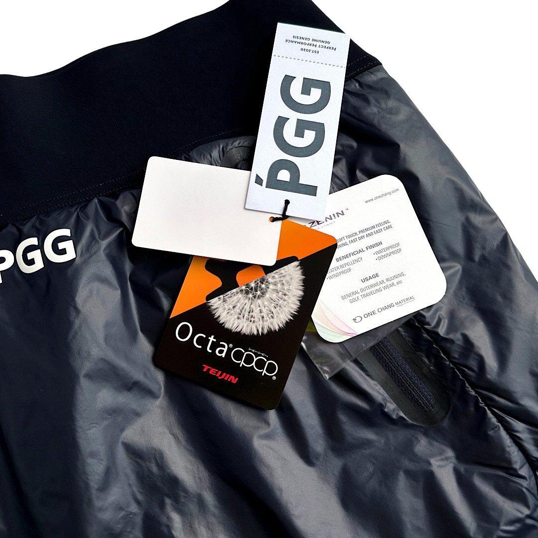 150 PGG 新品タグ付き 中綿スカート 保温 多機能繊維 紺 サイズ1(M)