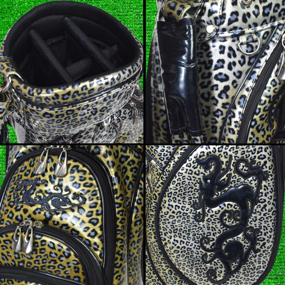 ダンスウィズドラゴン ゴルフ キャディバッグ９型 美品！
