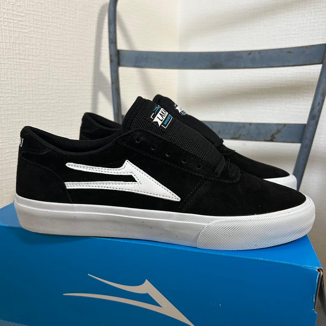 Lakai 26.0cm スケートシューズ ブラック/ホワイト 箱付き
