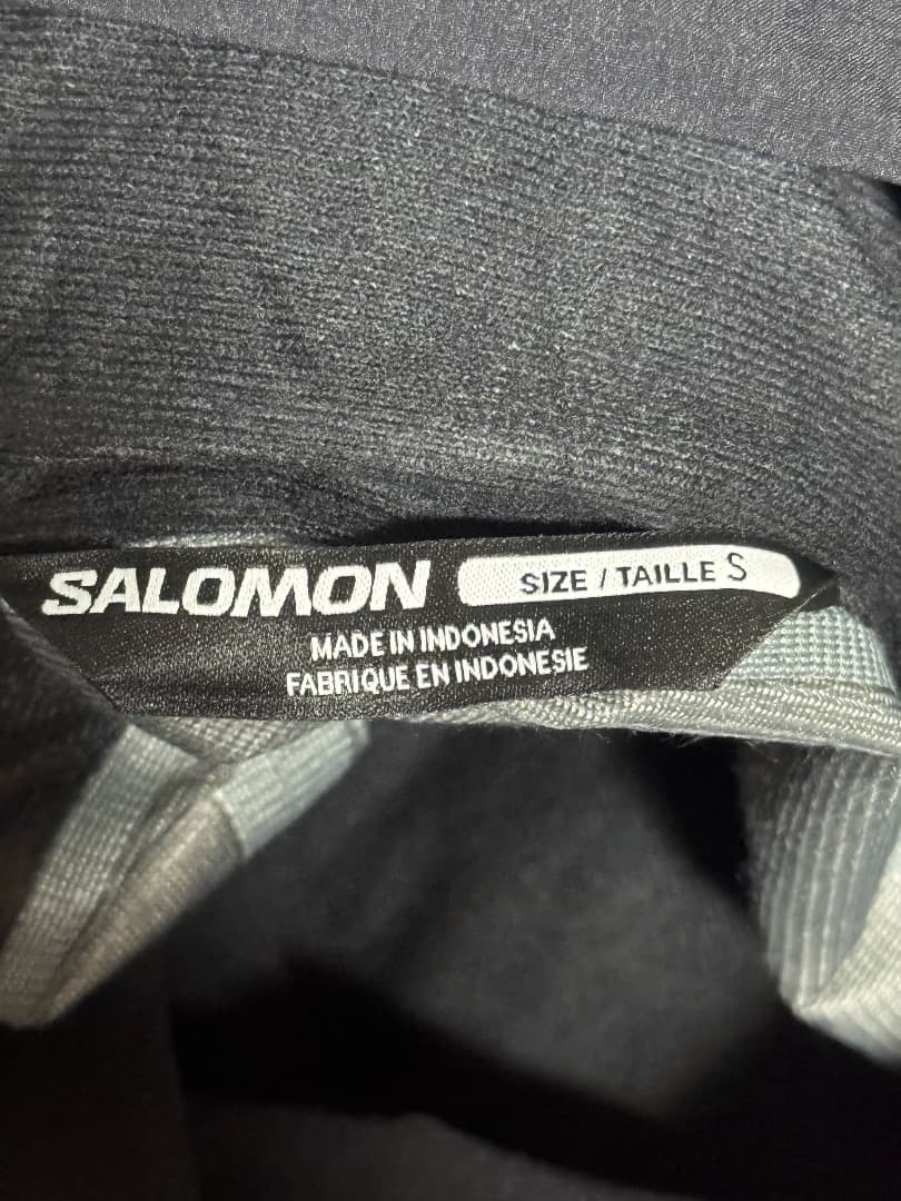 サロモン メンズ シェルビブパンツ S MOON PATROL GORETEX