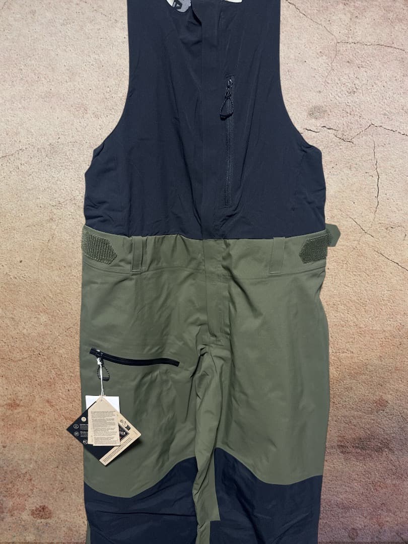 サロモン メンズ シェルビブパンツ S MOON PATROL GORETEX