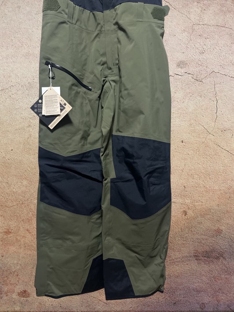 サロモン メンズ シェルビブパンツ S MOON PATROL GORETEX