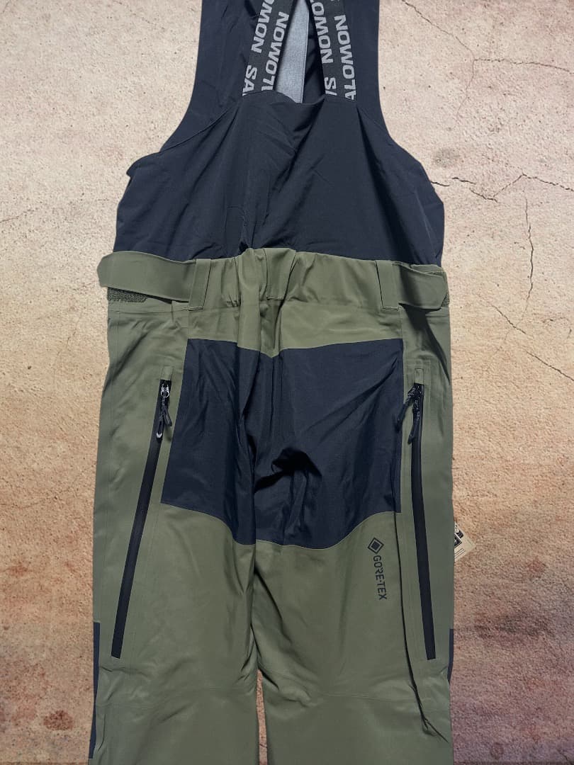サロモン メンズ シェルビブパンツ S MOON PATROL GORETEX