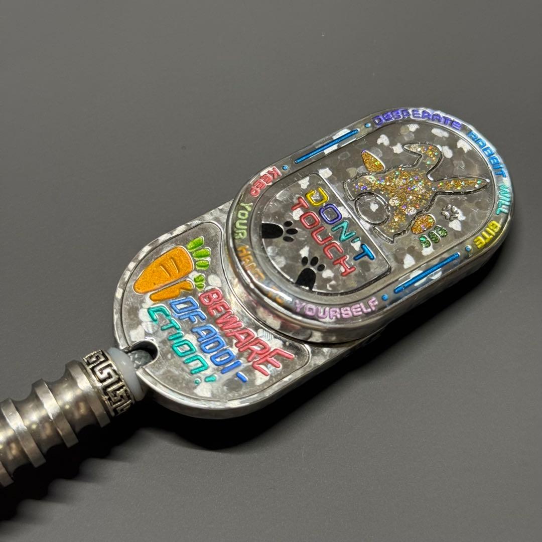 フィジェットトイ　EDC 回転スライダー　調整済み　手作業入り　本体のみ