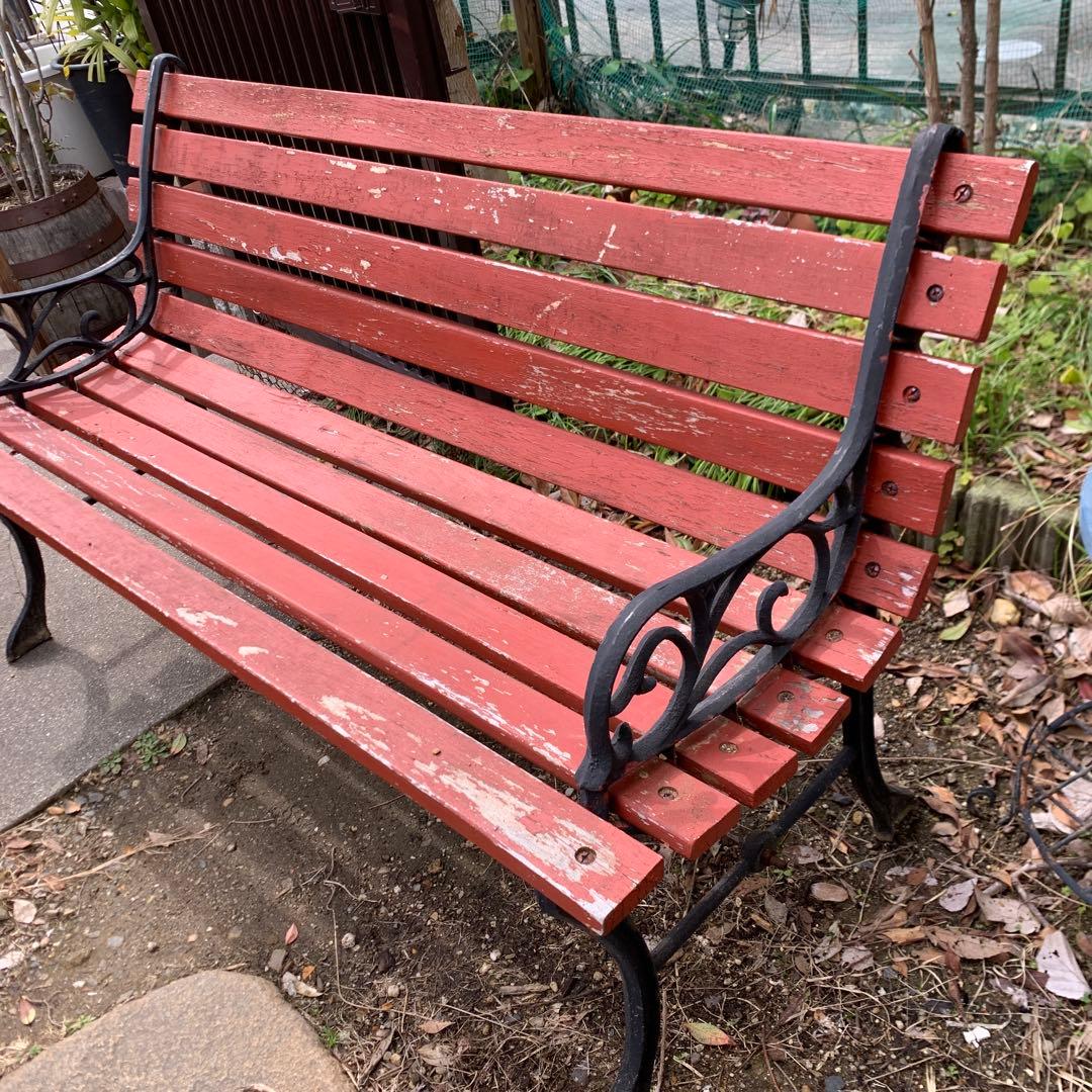 ガーデンベンチ　愛知県引き取りのみ