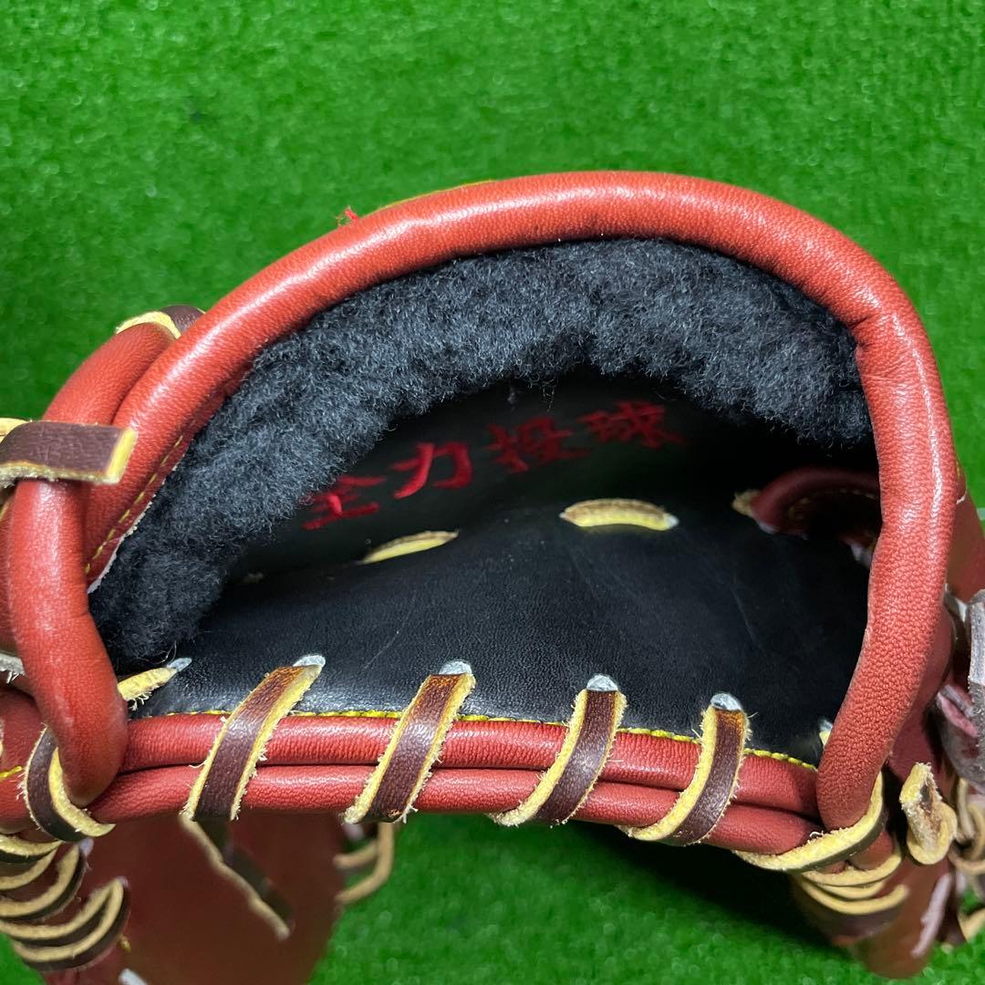 硬式用 投手用 ピッチャー用 グラブ 大人用 一般用 高校野球 ツーピースウェブ