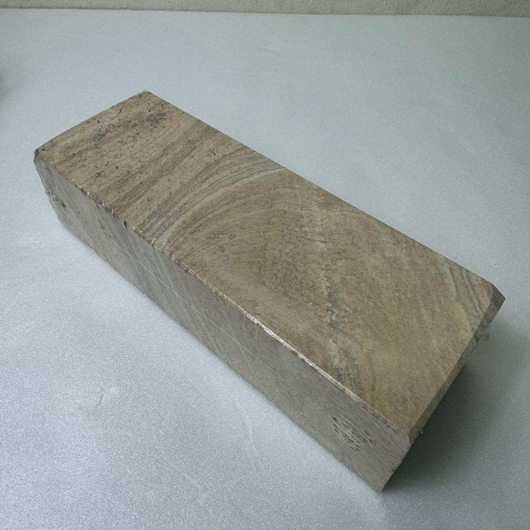 【新品未開封】特級 天然 天草砥石 赤目 プロ用中仕上/山崎刃物製作所 研ぎ方付
