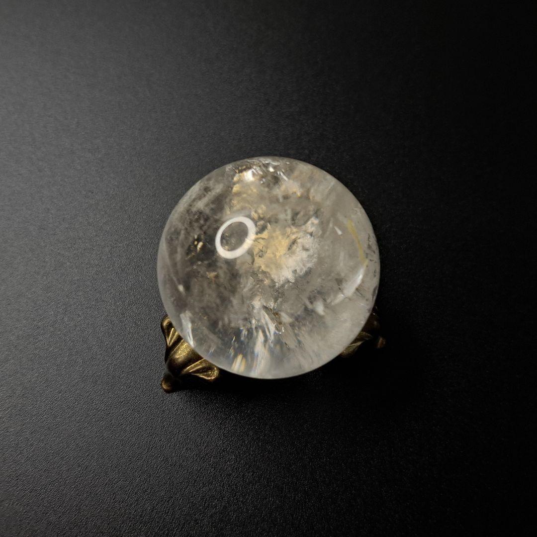 【超希少石/最強品質】レムリアンシードクリスタル丸玉＊約34mm＊