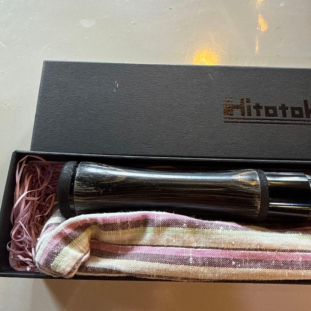 Hitotoki works ヒトトキワークス　ブラックウッドスピニンググリップ