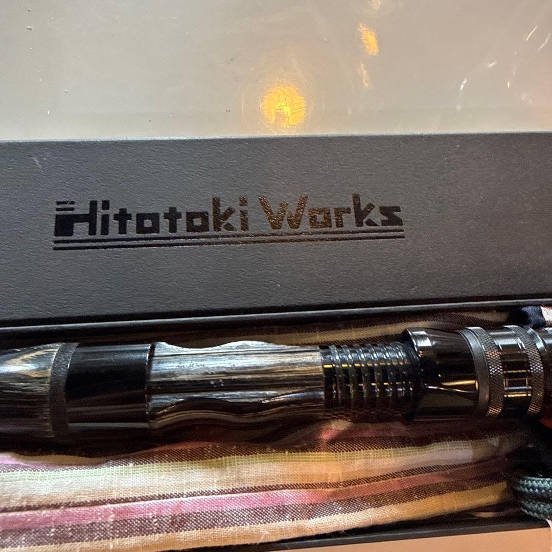 Hitotoki works ヒトトキワークス　ブラックウッドスピニンググリップ
