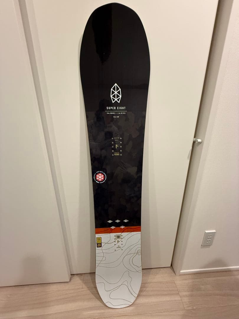 値下げしました！Salomon SUPER 8 スノーボード　154CM