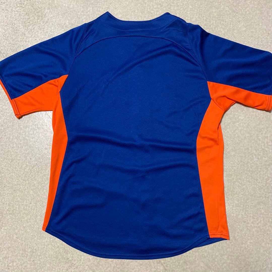 希少レアサイズ 90s Majestic Mets メッツ ベースボールシャツ