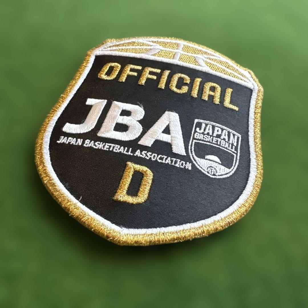【資格保持者限定】JBA公式 D級審判ワッペン 補強材付き