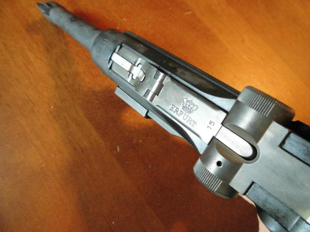 タナカ　 ルガーP08 ERFURT エルフルト ASGKプラスチック製