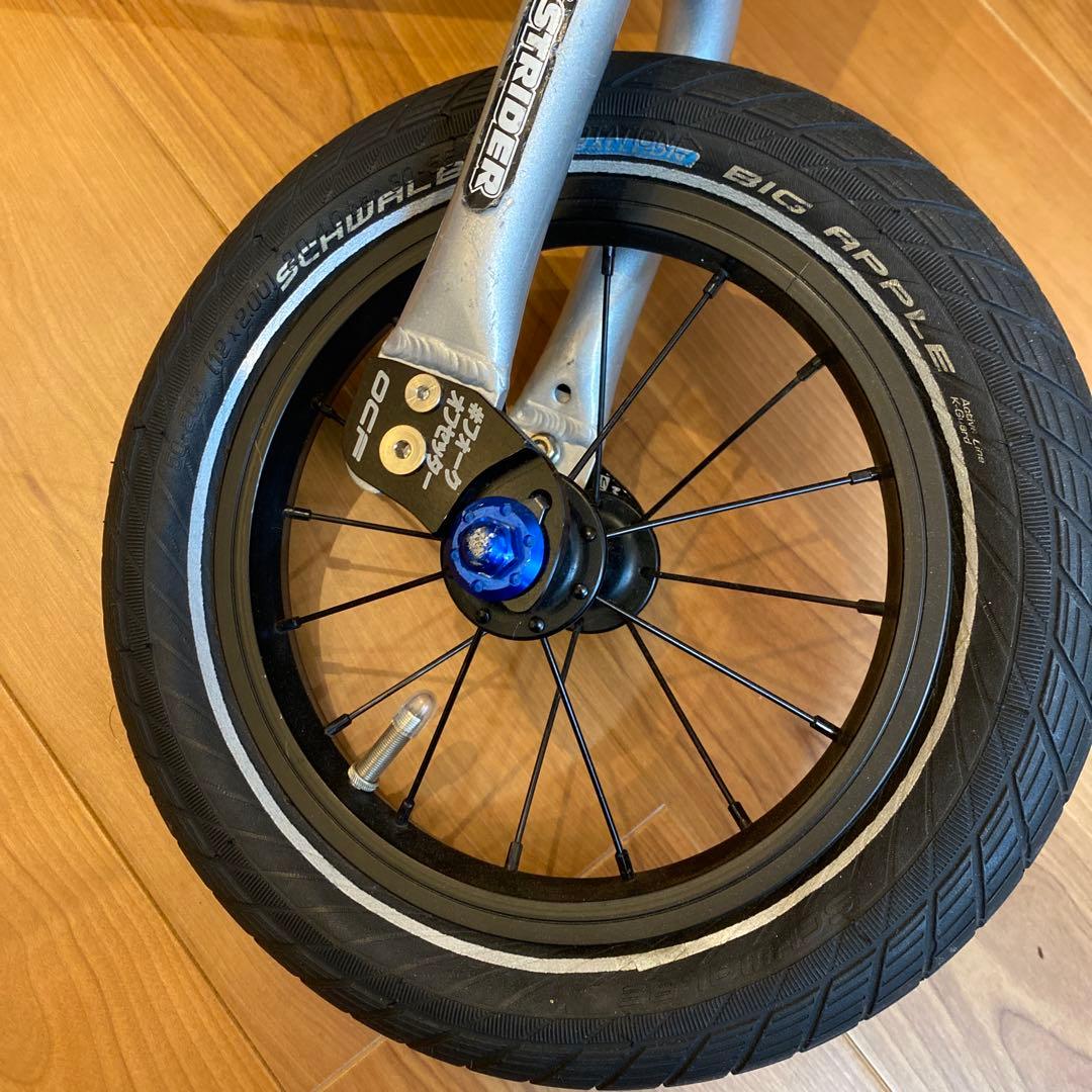 STRIDER Pro シルバー　ストライダープロ お宝パーツ多数　ビッちゃん他