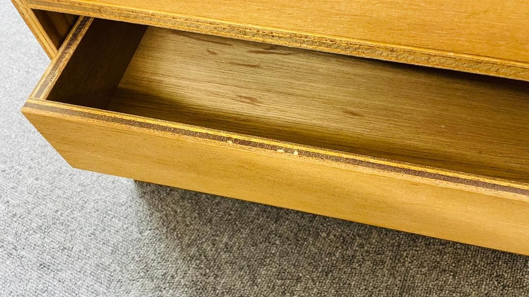 LAUAN SHELVES 引出し3段　ナチュラル