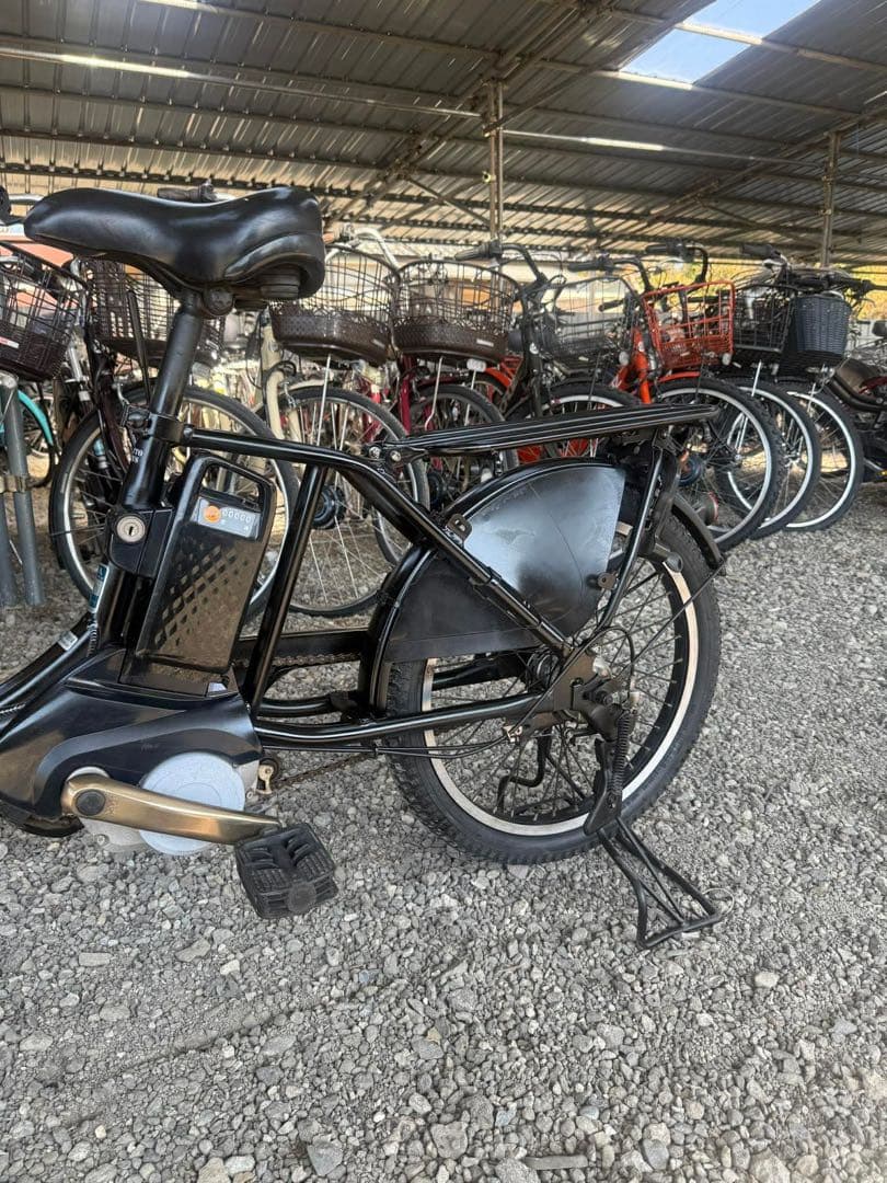 Panasonic 電動アシスト自転車 チャイルドシート付き 黒