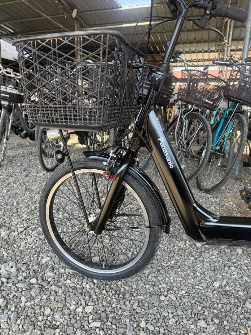 Panasonic 電動アシスト自転車 チャイルドシート付き 黒