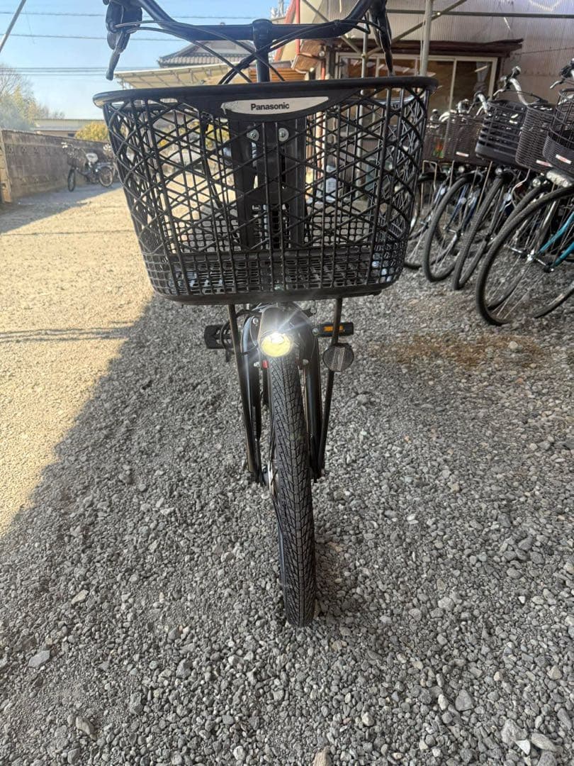Panasonic 電動アシスト自転車 チャイルドシート付き 黒