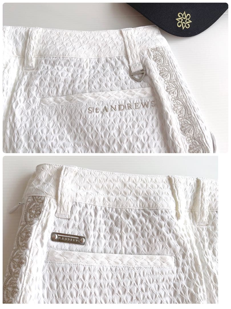 セントアンドリュース　上下2点セット　モックネックシャツ　スカート