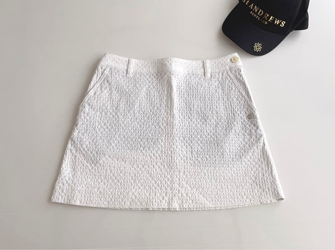 セントアンドリュース　上下2点セット　モックネックシャツ　スカート