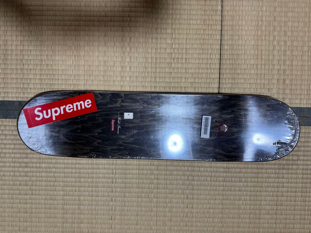 Supreme スケボー デッキ 迷彩 青