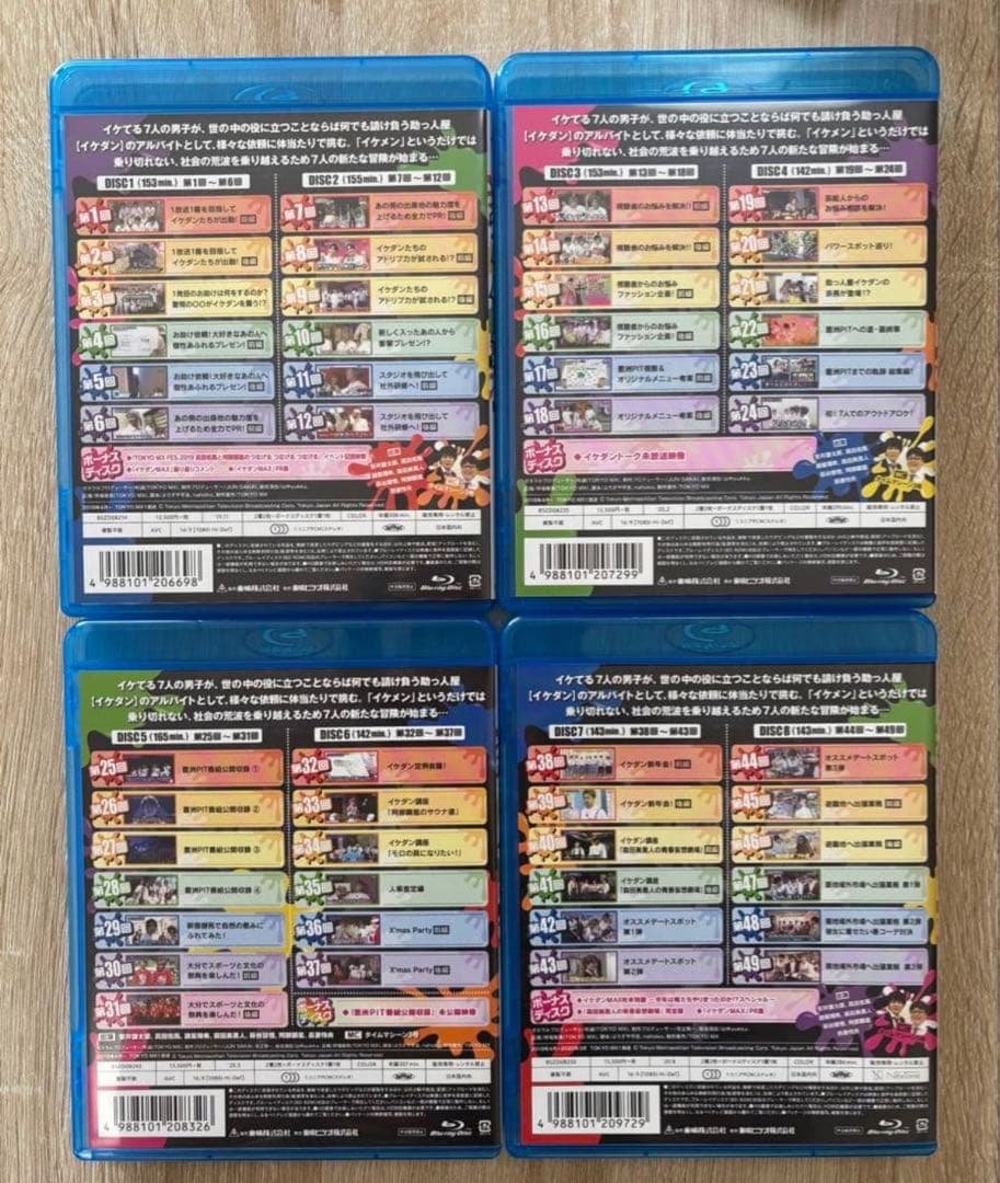 7order イケダン1～4、7